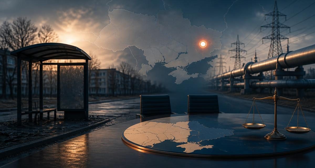Editorial graphic for Ukraine’s Civilian Toll and Energy Diplomacy Require Separate Tests